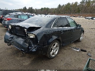 2008 Audi A4, VIN WAUDF78E88A117921. Фото 4 из 6 с аукциона IAAI. Каталог авто из США OpenDataCar.