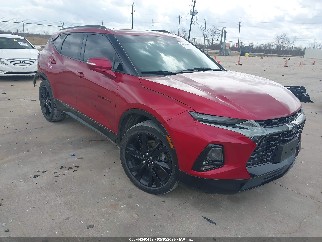 2022 Chevrolet Blazer, VIN 3GNKBERS4NS124705. Фото 1 з 6 з аукціону IAAI. Каталог авто зі США OpenDataCar.
