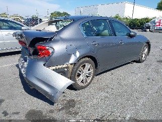 2011 Infiniti G25, VIN JN1DV6AP3BM603170. Фото 4 з 6 з аукціону IAAI. Каталог авто зі США OpenDataCar.