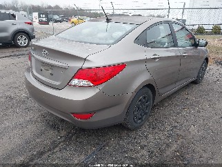 2014 Hyundai Accent, VIN KMHCT4AE7EU690234. Фото 4 из 6 с аукциона IAAI. Каталог авто из США OpenDataCar.