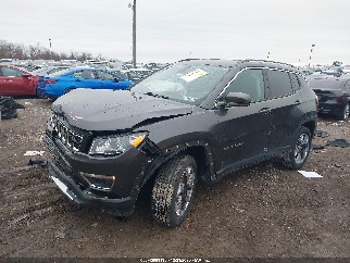 2020 Jeep Compass, VIN 3C4NJDCBXLT185379. Фото 2 з 6 з аукціону IAAI. Каталог авто зі США OpenDataCar.