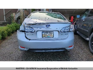 2010 Lexus HS 250h, VIN JTHBB1BA1A2003539. Фото 5 з 6 з аукціону IAAI. Каталог авто зі США OpenDataCar.