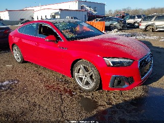 2021 Audi A5 Sportback, VIN WAUFACF53MA062727. Фото 1 з 6 з аукціону IAAI. Каталог авто зі США OpenDataCar.