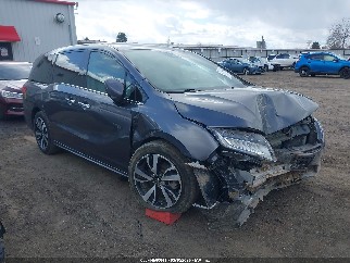 2018 Honda Odyssey, VIN 5FNRL6H94JB054201. Фото 1 з 6 з аукціону IAAI. Каталог авто зі США OpenDataCar.