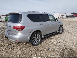 2012 Infiniti QX56, VIN JN8AZ2NE7C9022818. Фото 4 з 6 з аукціону IAAI. Каталог авто зі США OpenDataCar.