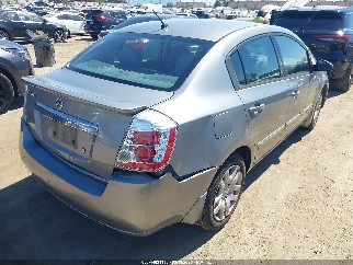2012 Nissan Sentra, VIN 3N1AB6AP2CL712677. Фото 4 з 6 з аукціону IAAI. Каталог авто зі США OpenDataCar.