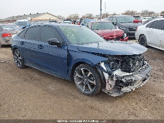 2025 Honda Civic Hybrid, VIN 2HGFE4F83SH002227. Фото 1 з 6 з аукціону IAAI. Каталог авто зі США OpenDataCar.