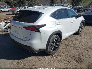 2015 Lexus NX 200t, VIN JTJBARBZ0F2026422. Фото 4 з 6 з аукціону IAAI. Каталог авто зі США OpenDataCar.