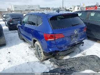 2024 Volkswagen Taos, VIN 3VVEX7B25RM014173. Фото 3 из 6 с аукциона IAAI. Каталог авто из США OpenDataCar.