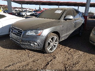 2016 Audi SQ5, VIN WA1CCAFP0GA034601. Фото 2 из 6 с аукциона IAAI. Каталог авто из США OpenDataCar.