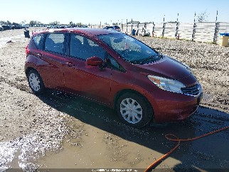 2016 Nissan Versa Note, VIN 3N1CE2CP6GL374342. Photo 1 of 6 from IAAI auction. OpenDataCar US salvage catalog.