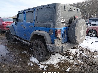 2016 Jeep Wrangler Unlimited, VIN 1C4BJWDG9GL117021. Фото 3 из 6 с аукциона IAAI. Каталог авто из США OpenDataCar.