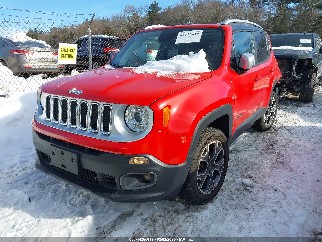 2018 Jeep Renegade, VIN ZACCJBDB4JPH02593. Фото 2 з 6 з аукціону IAAI. Каталог авто зі США OpenDataCar.