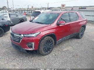 2023 Chevrolet Traverse, VIN 1GNERJKW4PJ120303. Фото 2 з 6 з аукціону IAAI. Каталог авто зі США OpenDataCar.
