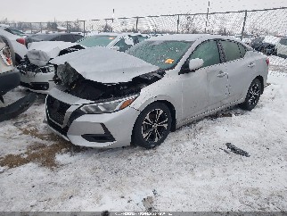 2021 Nissan Sentra, VIN 3N1AB8CV7MY265128. Фото 2 з 6 з аукціону IAAI. Каталог авто зі США OpenDataCar.