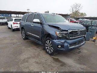 2019 Toyota Sequoia, VIN 5TDKY5G18KS072285. Photo 1 of 6 from IAAI auction. OpenDataCar US salvage catalog.