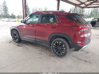 2022 Chevrolet Trailblazer, VIN KL79MPSL0NB085118. Фото 3 из 6 с аукциона IAAI. Каталог авто из США OpenDataCar.