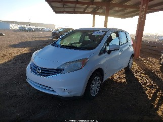 2015 Nissan Versa Note, VIN 3N1CE2CP1FL443047. Photo 2 of 6 from IAAI auction. OpenDataCar US salvage catalog.