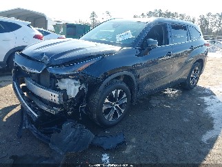 2021 Toyota Highlander, VIN 5TDGZRAH7MS531924. Фото 2 з 6 з аукціону IAAI. Каталог авто зі США OpenDataCar.
