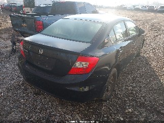 2012 Honda Civic, VIN 19XFB2F57CE095901. Zdjęcie 4 z 6 z aukcji IAAI. Katalog aut z USA OpenDataCar.