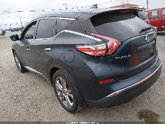 2016 Nissan Murano, VIN 5N1AZ2MG6GN141905. Фото 3 з 6 з аукціону IAAI. Каталог авто зі США OpenDataCar.