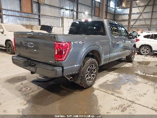 2023 Ford F-150 Lightning, VIN 1FTFW1E83PKF39952. Фото 4 з 6 з аукціону IAAI. Каталог авто зі США OpenDataCar.