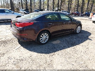 2014 Kia Optima, VIN 5XXGN4A76EG273503. Фото 4 з 6 з аукціону IAAI. Каталог авто зі США OpenDataCar.