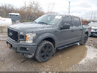 2018 Ford F-150, VIN 1FTEW1EP8JFB24032. Фото 2 з 6 з аукціону IAAI. Каталог авто зі США OpenDataCar.