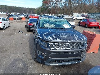 2021 Jeep Compass, VIN 3C4NJCCB6MT511576. Фото 1 из 6 с аукциона IAAI. Каталог авто из США OpenDataCar.