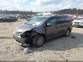 2015 Toyota Sienna, VIN 5TDYK3DC4FS606152. Фото 2 з 6 з аукціону IAAI. Каталог авто зі США OpenDataCar.