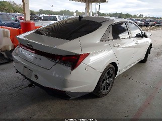 2021 Hyundai Elantra, VIN 5NPLS4AG8MH035050. Фото 4 з 6 з аукціону IAAI. Каталог авто зі США OpenDataCar.