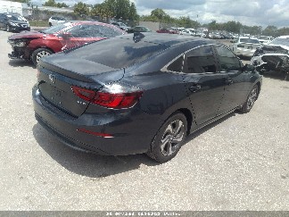 2019 Honda Insight, VIN 19XZE4F51KE015653. Фото 4 из 6 с аукциона IAAI. Каталог авто из США OpenDataCar.