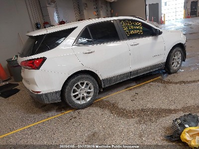 2022 Chevrolet Equinox, VIN 3GNAXUEV6NL281055. Фото 4 з 6 з аукціону IAAI. Каталог авто зі США OpenDataCar.