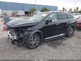 2023 Infiniti QX60, VIN 5N1DL1GS2PC360347. Фото 2 из 6 с аукциона IAAI. Каталог авто из США OpenDataCar.