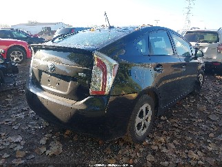 2011 Toyota Prius, VIN JTDKN3DU5B0261541. Фото 4 з 6 з аукціону IAAI. Каталог авто зі США OpenDataCar.