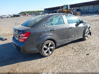 2017 Chevrolet Sonic, VIN 1G1JF5SB7H4125279. Фото 4 з 6 з аукціону IAAI. Каталог авто зі США OpenDataCar.