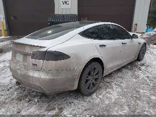 2021 Tesla Model S, VIN 5YJSA1E61MF442723. Zdjęcie 2 z 6 z aukcji IAAI. Katalog aut z USA OpenDataCar.