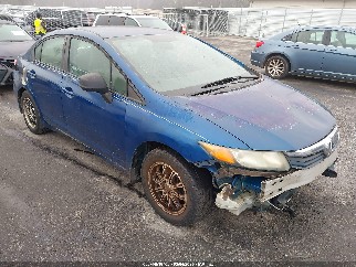 2012 Honda Civic, VIN 19XFB2F53CE050776. Фото 1 з 6 з аукціону IAAI. Каталог авто зі США OpenDataCar.