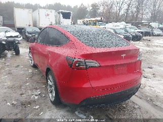 2023 Tesla Model Y, VIN 7SAYGDEEXPF780324. Фото 3 из 6 с аукциона IAAI. Каталог авто из США OpenDataCar.