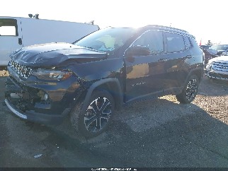 2023 Jeep Compass, VIN 3C4NJDCN9PT524374. Фото 2 з 6 з аукціону IAAI. Каталог авто зі США OpenDataCar.