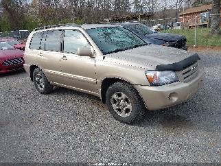 2004 Toyota Highlander, VIN JTEHD21A640029434. Фото 1 з 6 з аукціону IAAI. Каталог авто зі США OpenDataCar.
