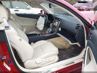 2014 Lexus IS 250c, VIN JTHFF2C21E2531252. Фото 5 з 6 з аукціону IAAI. Каталог авто зі США OpenDataCar.