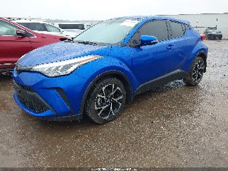 2021 Toyota C-HR, VIN JTNKHMBX2M1116900. Фото 2 з 6 з аукціону IAAI. Каталог авто зі США OpenDataCar.
