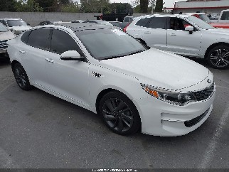 2016 Kia Optima, VIN 5XXGU4L39GG013693. Фото 1 з 6 з аукціону IAAI. Каталог авто зі США OpenDataCar.