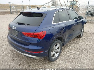 2022 Audi Q3, VIN WA1AUCF3XN1125644. Фото 4 из 6 с аукциона IAAI. Каталог авто из США OpenDataCar.