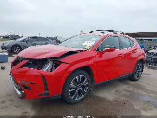 2023 Lexus UX 250h, VIN JTHP6JBH1P2141033. Фото 2 из 6 с аукциона IAAI. Каталог авто из США OpenDataCar.