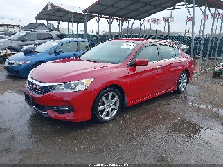 2017 Honda Accord, VIN 1HGCR2F54HA114737. Photo 2 of 6 from IAAI auction. OpenDataCar US salvage catalog.
