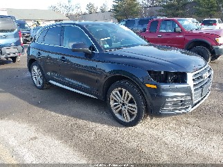 2018 Audi Q5, VIN WA1BNAFY3J2135647. Фото 1 з 6 з аукціону IAAI. Каталог авто зі США OpenDataCar.