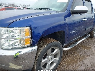 2013 Chevrolet Silverado 1500, VIN 3GCPKSE71DG310167. Photo 6 of 6 from IAAI auction. OpenDataCar US salvage catalog.