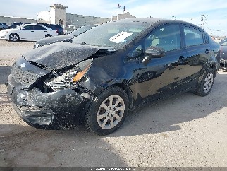 2013 Kia Rio, VIN KNADM4A34D6162915. Фото 2 з 6 з аукціону IAAI. Каталог авто зі США OpenDataCar.
